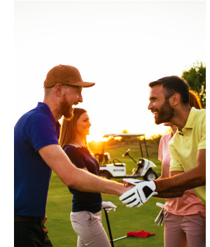 golf friends
