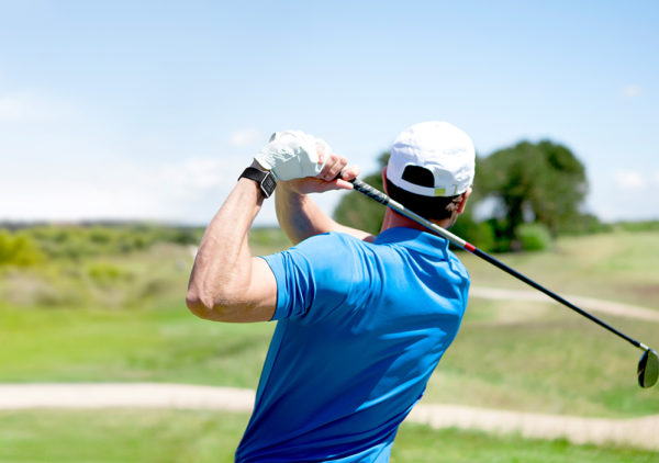 golfer swing