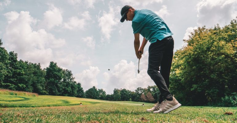 golfer swing