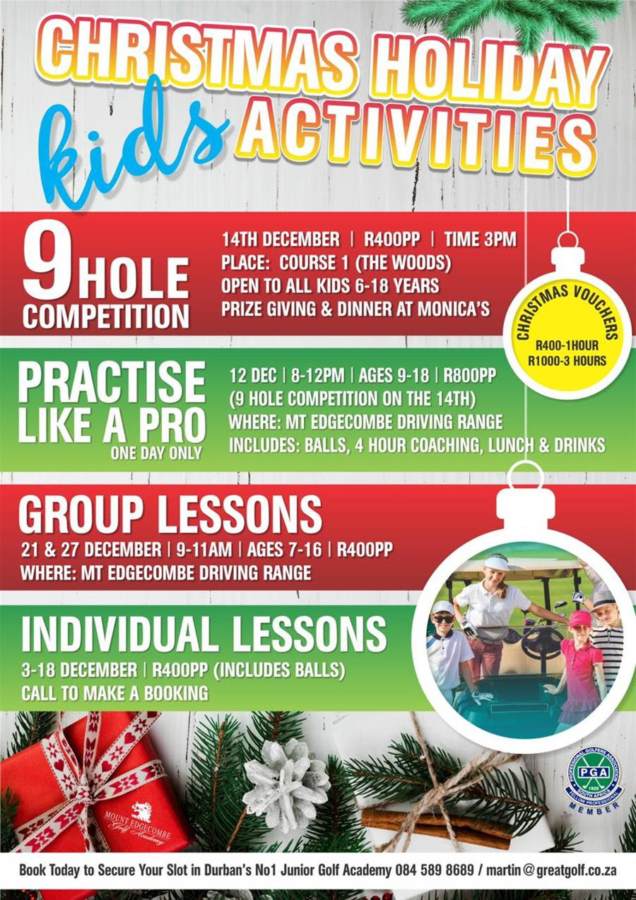 kids golf activities